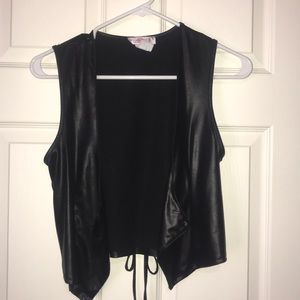 Vintage Pleather Vest